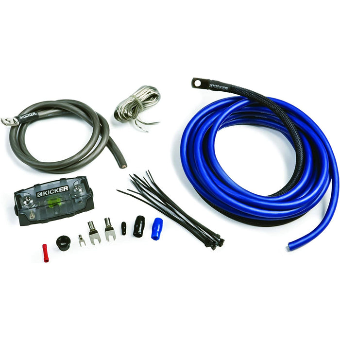 Kicker P-Series Complete 8 AWG Amplifier Installation Wire Kit 46PK8