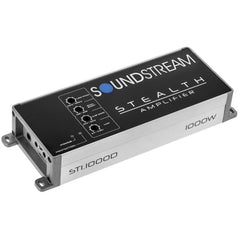 Monoblock 1000 Watt 2-Ohm Micro Compact Car Audio Amplifier Soundstream ST11000D