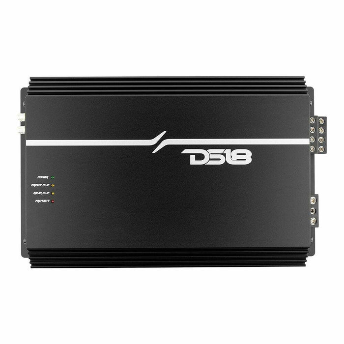 DS18 4 Channel Korean Amplifier Class AB Full Range w/ Bass Knob EXL-P1200X4