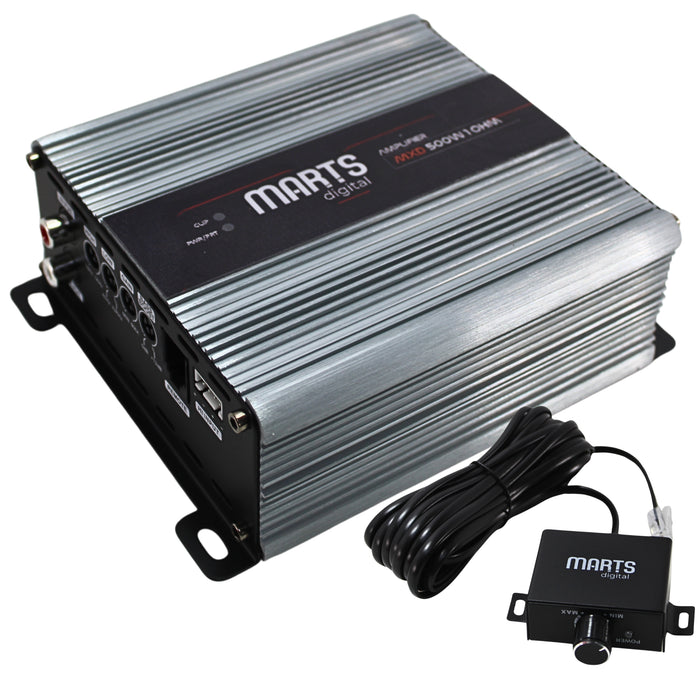 Marts Digital MXD Series Monoblock Full Range 500W 1 Ohm Amplifier MXD-500-1-V2