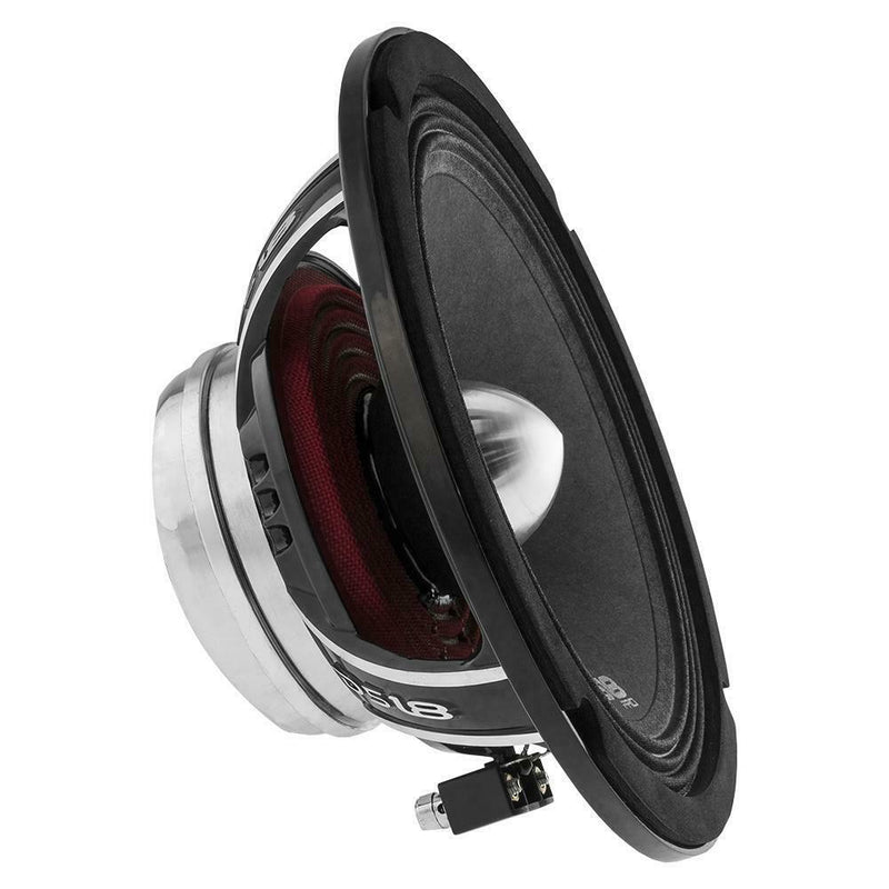DS18 PRO-NEO8 8" Motorcycle Midrange 4 Ohm Neodymium 600W Speaker Car Audio