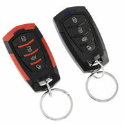 Keyless Entry Car Alarm Security System w/ 2 Remote Controls & 2 Door Locks DS18 - Big Jeff Online Inc