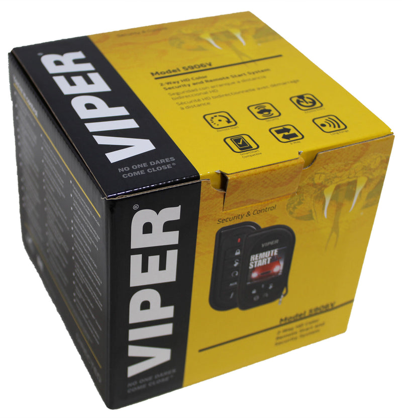 Viper Color OLED 2-Way Security and Remote Start + 2 Door Locks 5906V