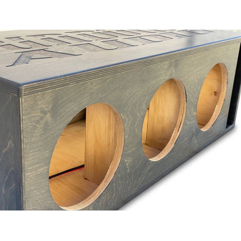 Adire Audio Birch Triple 8" (24mm baffle) Ported Enclosure 2.0^3 tuned to 34hz