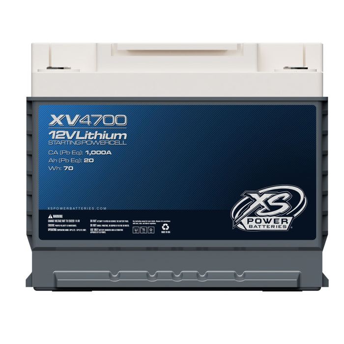 XS Power XV4700 12 Volt 1500W 1000 CA Lithium Titanate Battery
