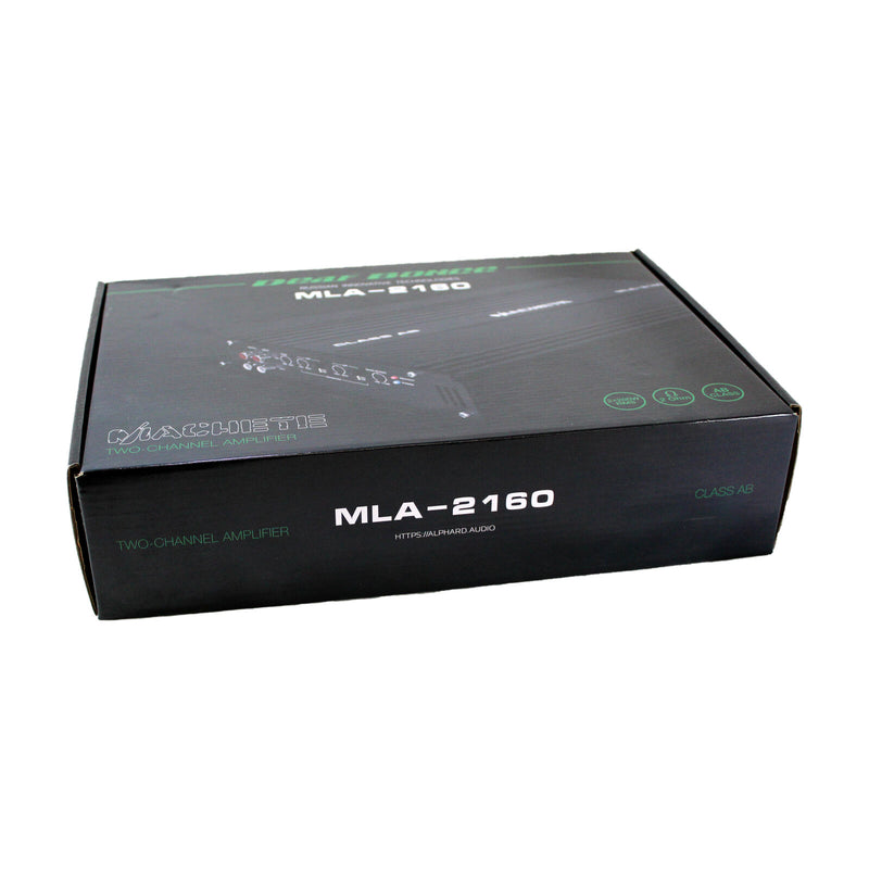 400W 4 Ohm Class AB 2 Channel Car Audio Amplifier Deaf Bonce Series DB-MLA-2160