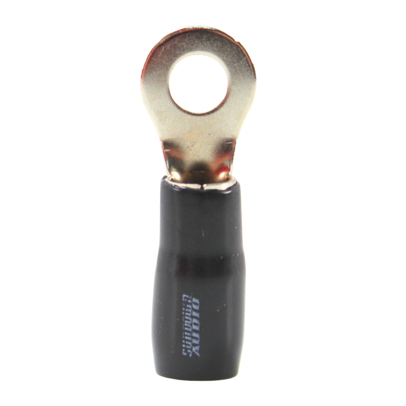 Sundown Audio 4 Gauge Ring Terminals Black/Red (20 Pack)