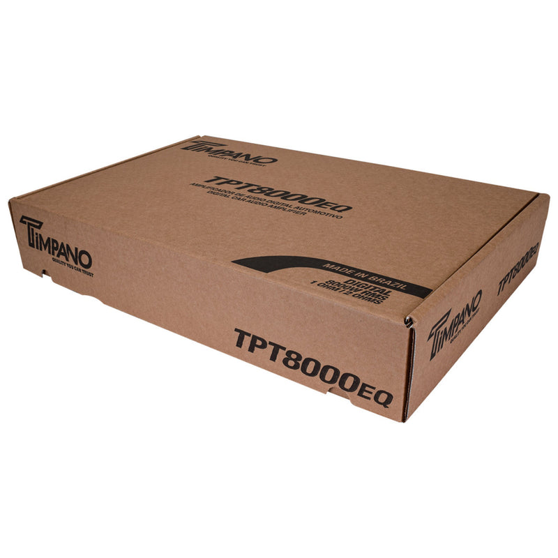 Timpano 8000W 2 Ohm Mono Full Range Class D Car Audio Amplifier TPT-8000EQ 2 Ohm