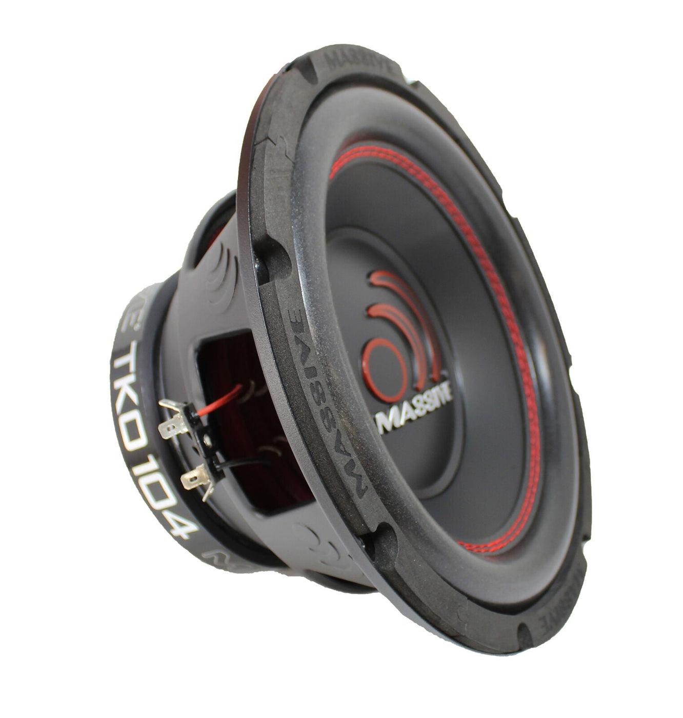 Massive Audio TKO124 12" Subwoofer | Dual 4 Ohm Voice Coil | 600W Peak / 300W RMS