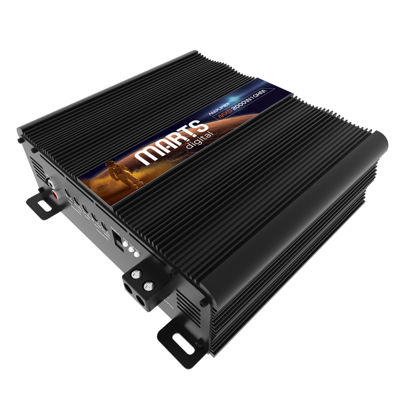 Marts Digital Monoblock Amplifier Full Range Class D 2000 Watts 1 ohm MXD-2000-1