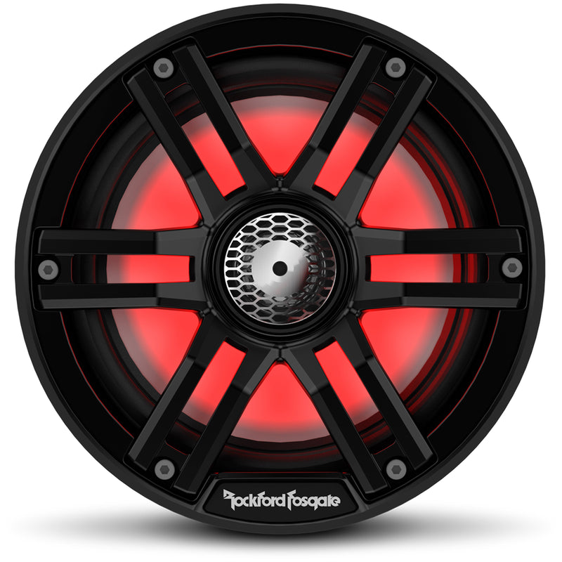 6.5" 1200W 4-Ohm 2-Way Marine Speakers Rockford Fosgate Color Optix M2-65B