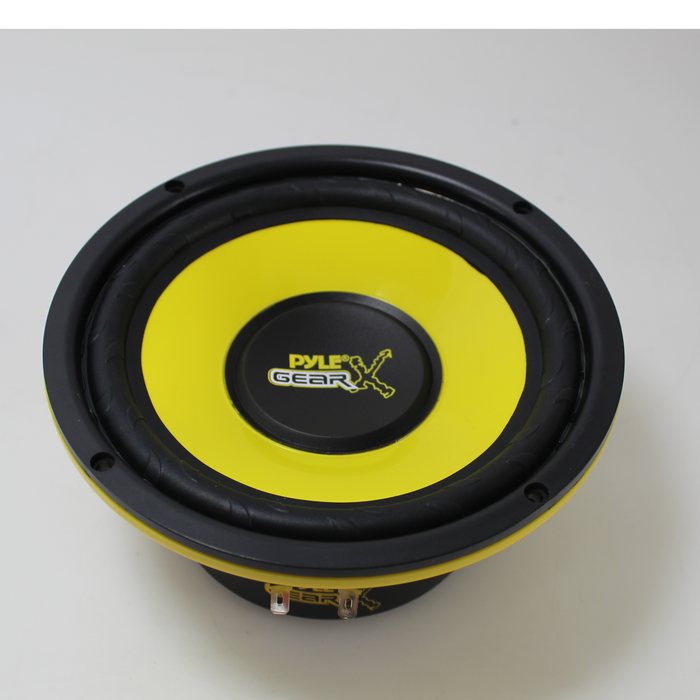 Pyle PLG64 6.5" 1200W Car Audio Mid Bass Midrange Subwoofer Speaker Set Open box