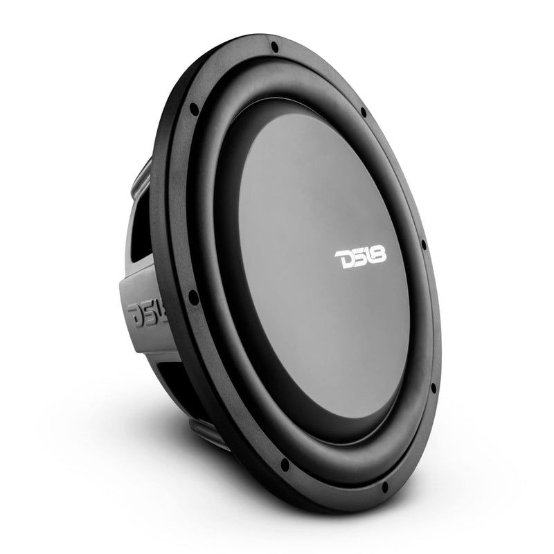12" Shallow-Mount Water-Resistant 600 Watt RMS Dual 2-Ohm Subwoofer DS18 PSW