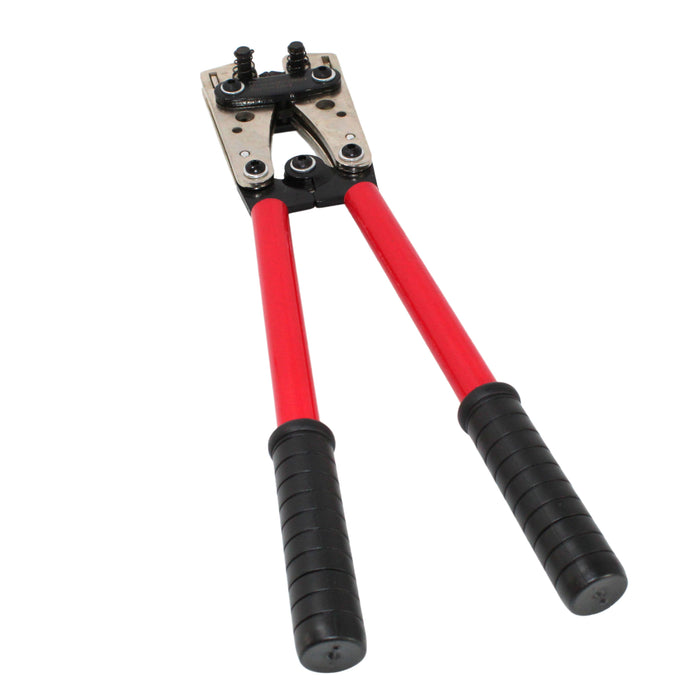 Installation Solution 6 to 1/0 AWG Heavy Duty Hex Lug / Copper Terminal Crimper