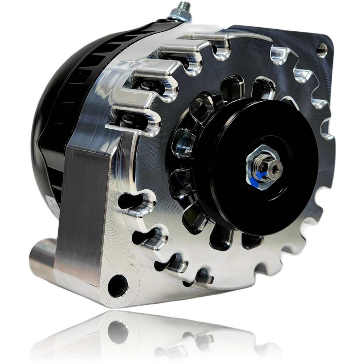 Mechman SSeries Machined 170 Amp Racing Alternator For 19651985 Earl