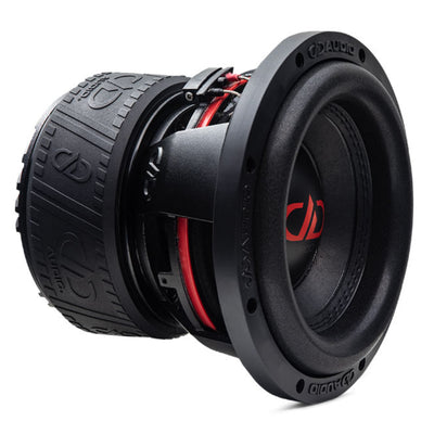 DD Audio 8 Inch Dual 4 Ohm 3000W Peak Power Tuned Subwoofer 608F-D4