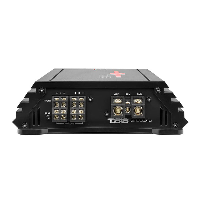 DS18 4 Channel Class D Full Range Amplifier 3600 Watts ZR800.4D