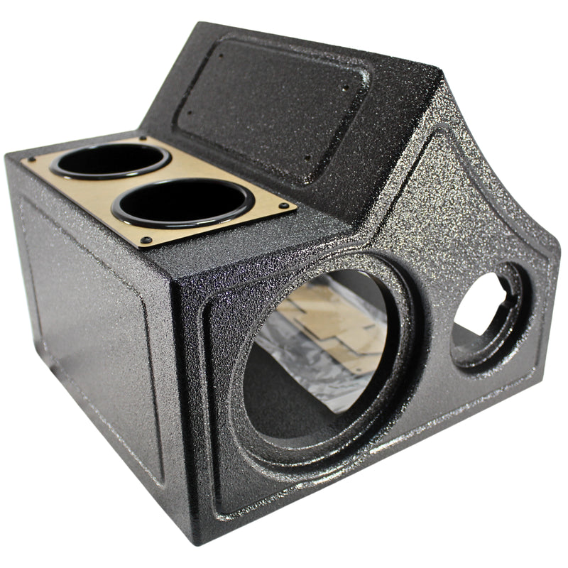 King Boxes 6.5" Mini 2014-2018 Silverado/Sierra Center Console Speaker Box