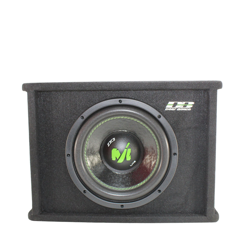 Deaf Bonce Machete Loaded Enclosure With Amplifier and 10" Subwoofer DB-ML-10A