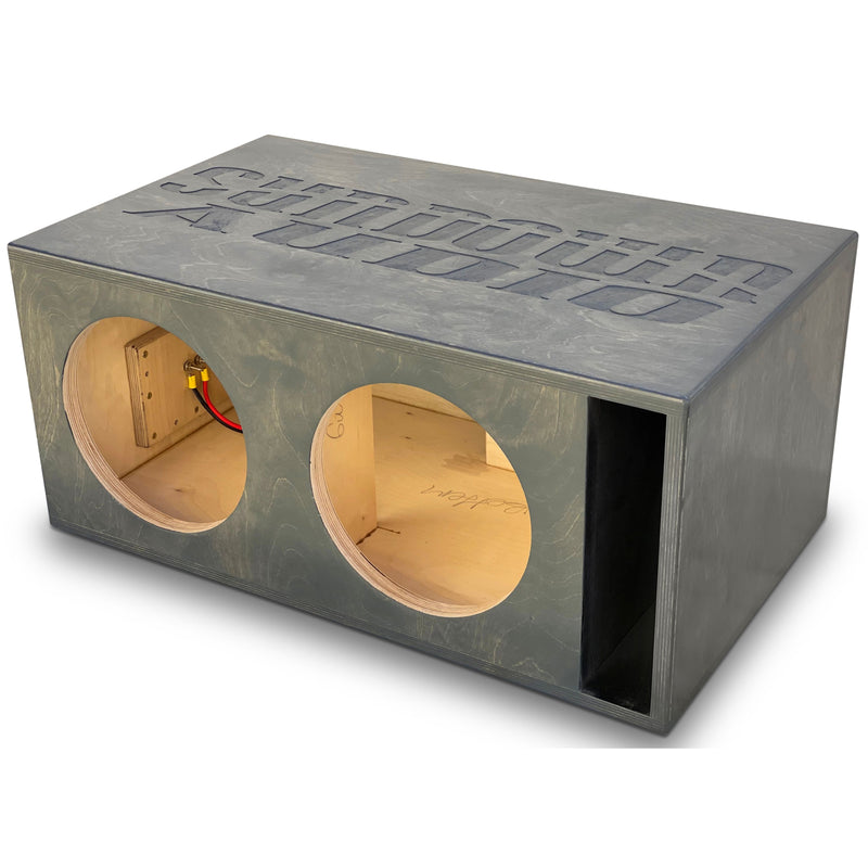 Adire Audio Birch Dual 8" (24mm baffle) Ported Enclosure 2.0^3 tuned to 34hz