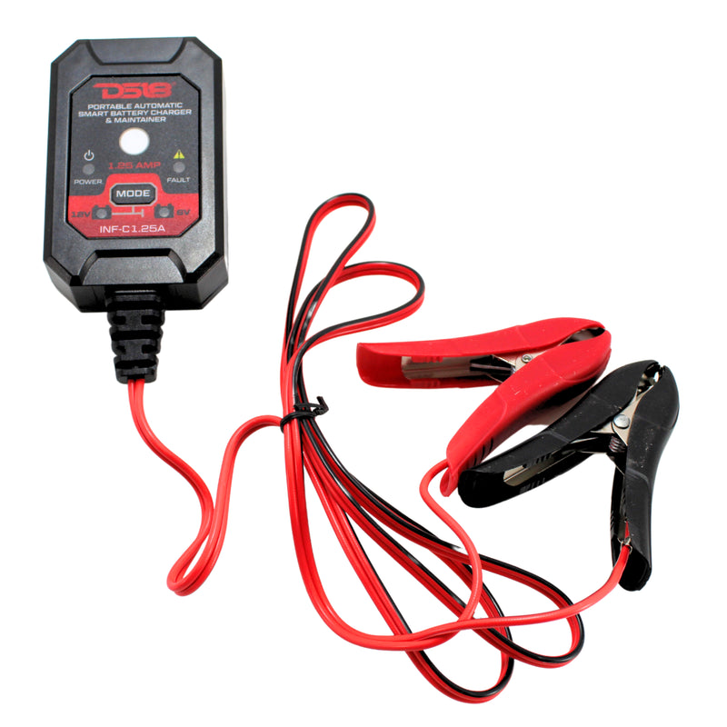 DS18 1.25A Automatic Smart Lithium AGM Battery Charger & Maintainer INF-C1.25A