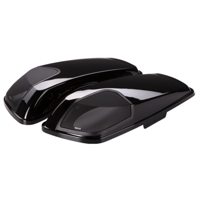 Kicker HDBLVB Series Vivid Black Bag Lids for Harley Davidson 2014 & UP/46HDBLVB