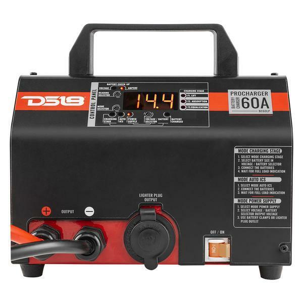 DS18 60 Amps Versatile Battery PRO charger and Power Supply BC60LP