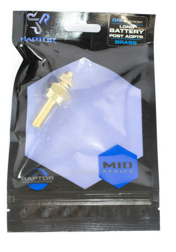 Metra Long GM Side Post Adapter Battery Terminal 24K Gold Plated R4SPL