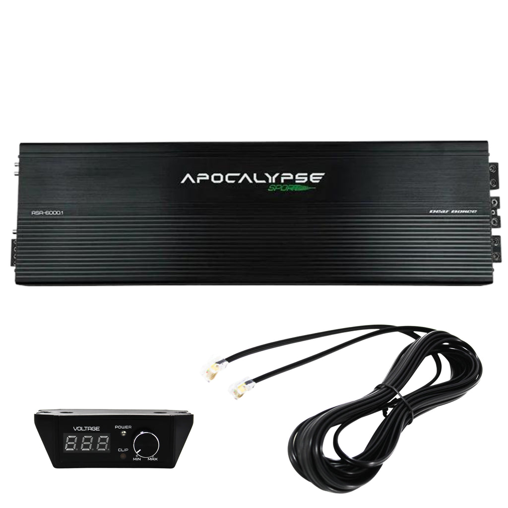 Deaf Bonce Apocalypse 6000 Watts 1 ohm Class D Monoblock Amplifier