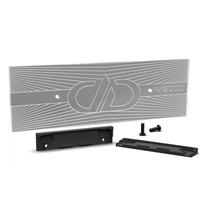 DD Audio Customizable LED Vanity Plate Kit for M3d, M5a, M2000, M4000 Amplifiers