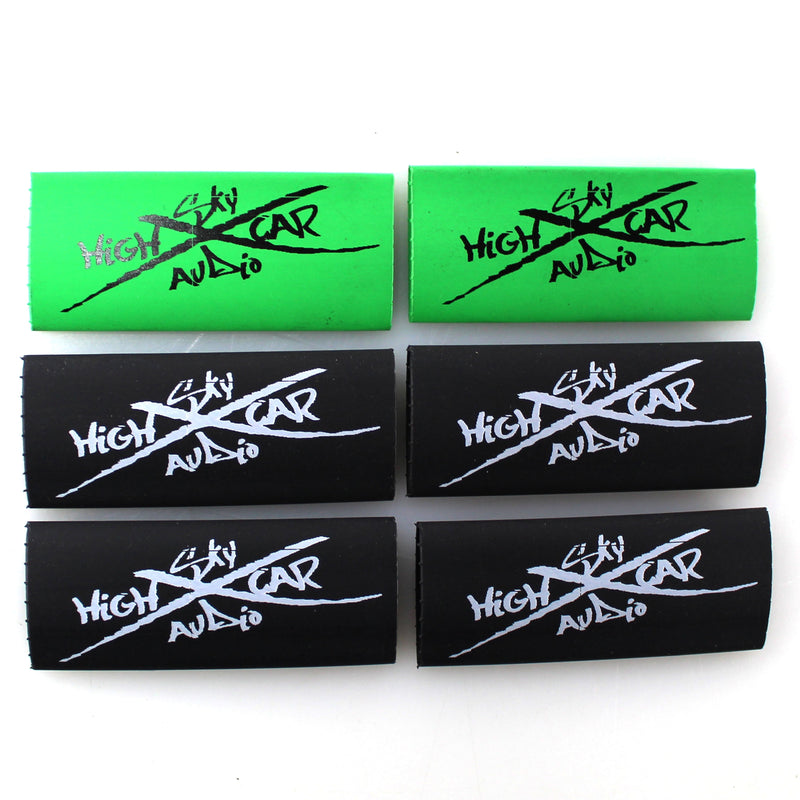 Sky High Car Audio 4GA OFC BIG 3 Battery Upgrade Kit Green Power Black Ground