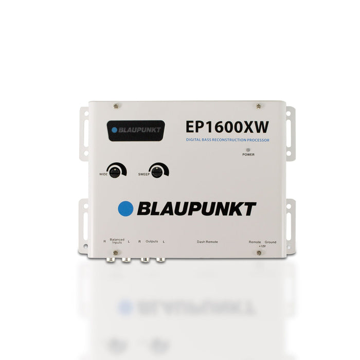 Blaupunkt Digital Bass Processor Car Audio White w/ Remote Control EP1600XW