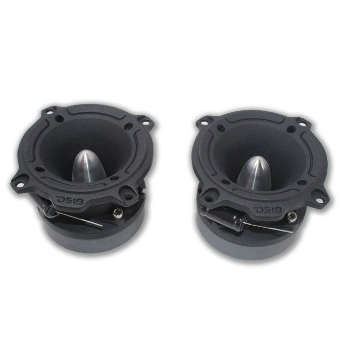 Pair of DS18 Super Tweeters High Compression 480W 4Ohm 1" VC Bullet PRO-TW220B