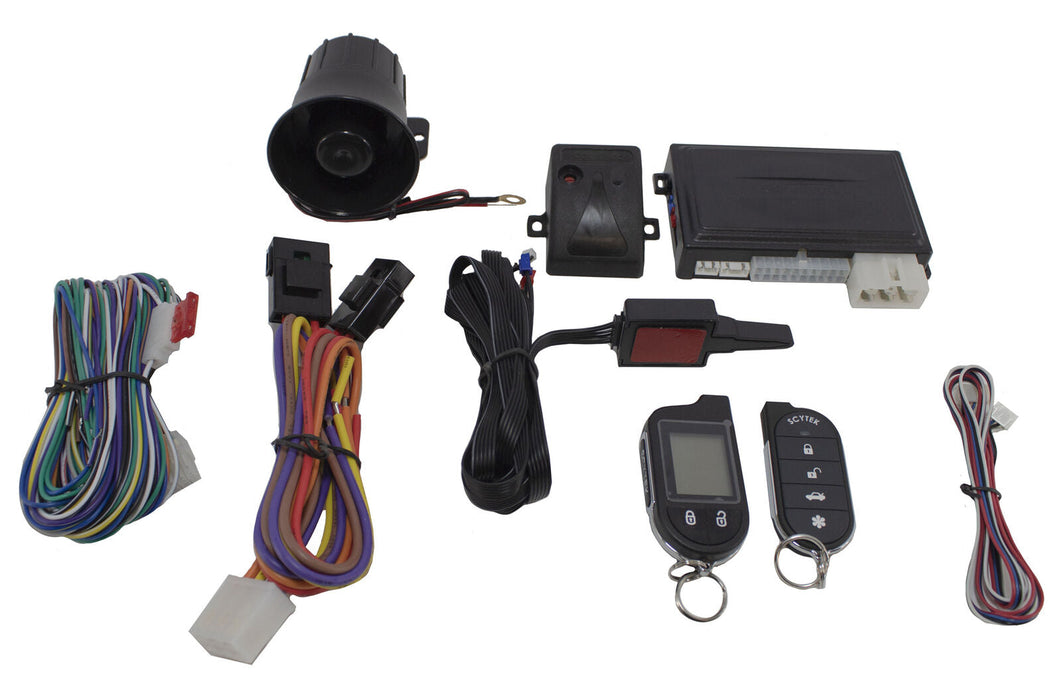 Car Alarm Security Keyless Entry Scytek G27 + Mobilink App G3 GPS Tracker Combo