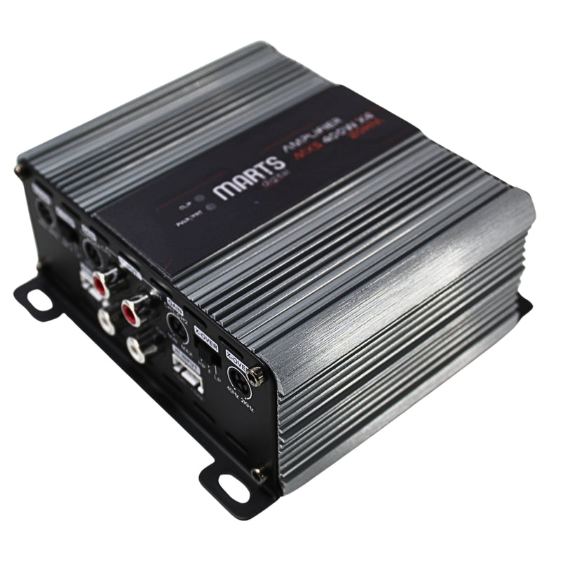 Marts Digital MXS Series 4 Channel 400W Full Range 2 Ohm Amp MXS-400x4-2-V2