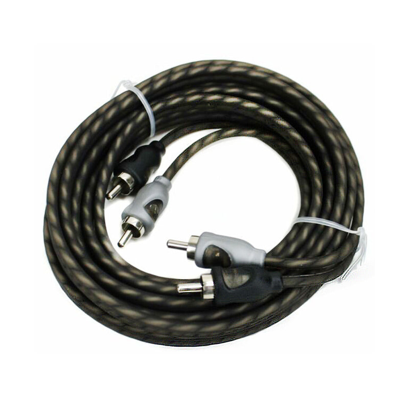 Rockford Fosgate 3ft. Twisted Pair OFC Signal RCA Cable RFI-3