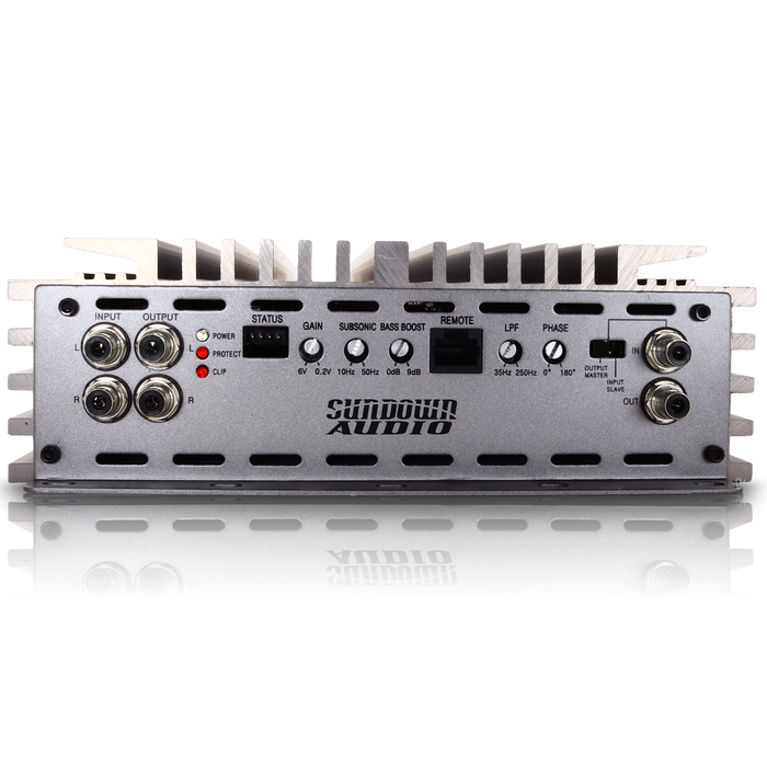 Sundown Car Audio 4000W 1 Ohm Class D Monoblock Amplifier w/ Bass Control SALT-4