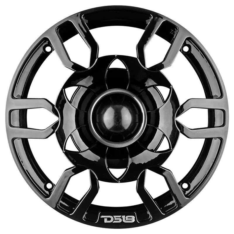 DS18 6" Speaker Grill /w Built-in 1.75" VC Bullet Tweeter 500W Black PRO-GRT6BK