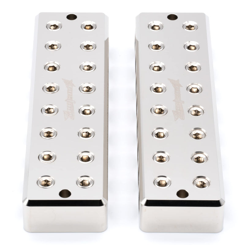 ILL Customz 1/0 Gauge 8 In 8 Out Power Ground Distrubution Blocks Pair LC-8INOUT