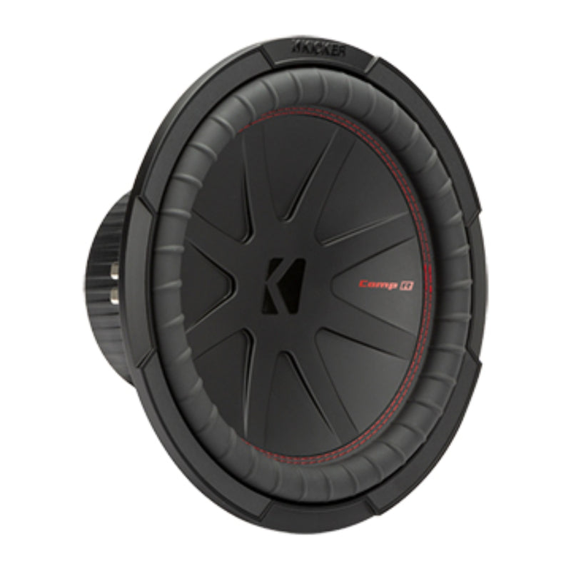 Kicker 12" 4 Ohm 1000W Peak CompR Pro Car Audio Subwoofer Black 48CWR124