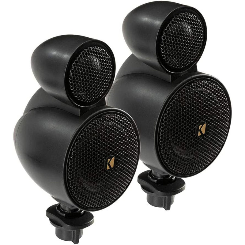 Kicker KS-Series Dual-Pod Component Midrange/Tweeter Speaker System 100W Peak