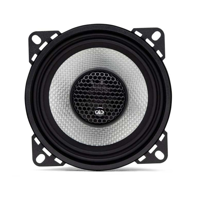DD Audio 4" 3 Ohm 175W Peak/50W RMS Coaxial Speaker w/ Silk Dome Tweeter D-X4b