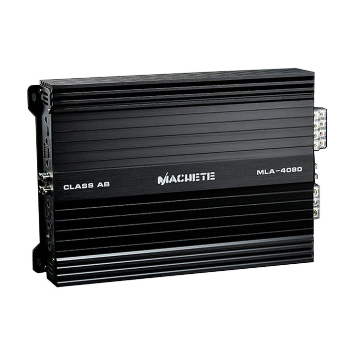 Deaf Bonce Amplifier 480 Watt 4-Channel Class AB Machete Car Audio Black