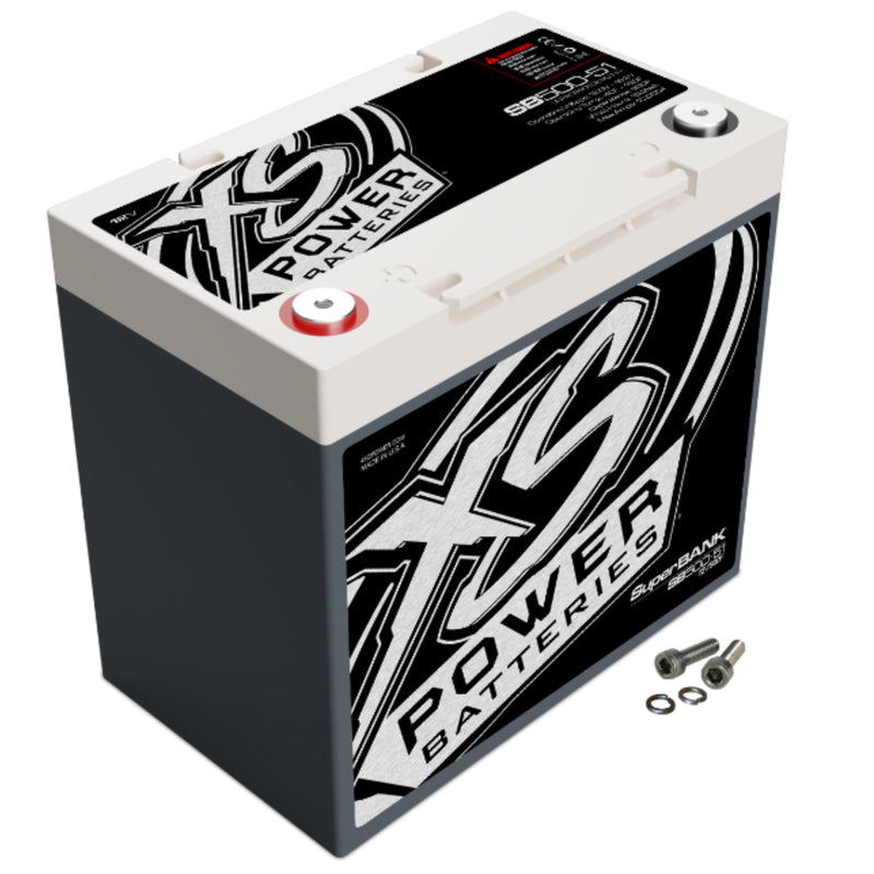 XS Power 12V BCI Group 51 Super Capacitor Bank, Max Power 4000W 500 Farad