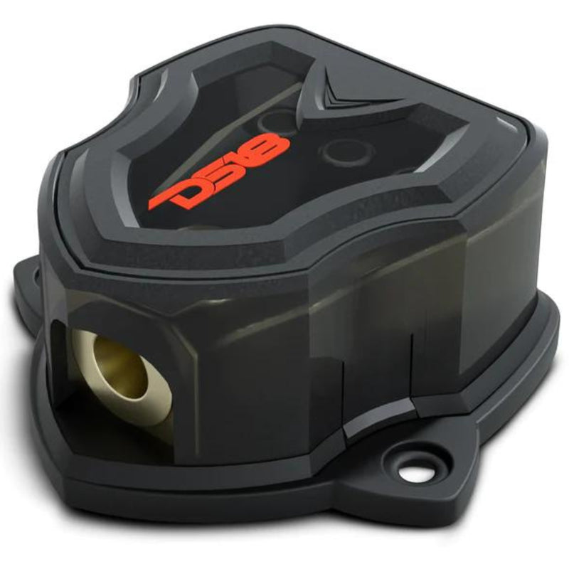 DS18 Power Ground Distribution Block 1 x 0 GA In and 3 x 4 GA Out DB1034 - Big Jeff Online Inc