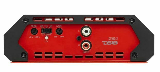 DS18 Select Red 1100 Watt 2 Channel Full Range Class AB Amplifier