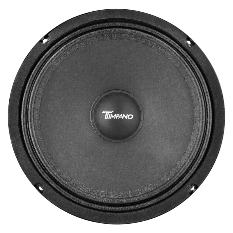 Timpano 10" Shallow Mid Range 650 Watts Max 4 Ohm Loud Speaker MR10-4-SLIM
