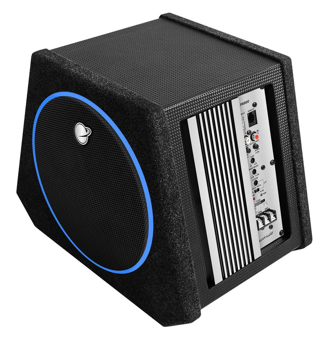 Planet Audio 8" 250 Watts Amplified Subwoofer System with Enclosure PAB80