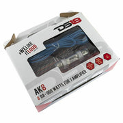 8 Gauge Complete Amplifier Install Wiring Kit w/ Mini ANL 80A Fuse & Fuse Holder - Big Jeff Online Inc