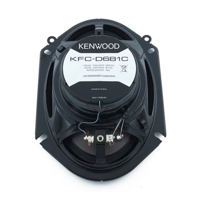 Kenwood 6 X 8 -Inch 2-Way 360W Performance Series Car Audio Speakers KFC-D681C